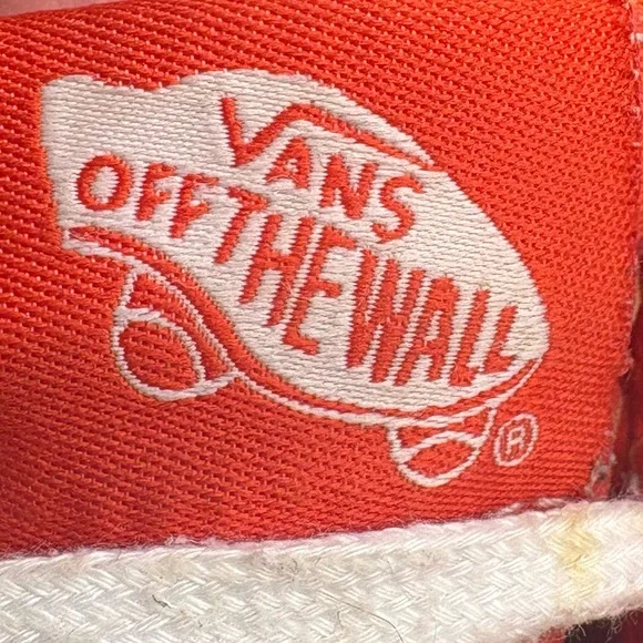 Vans Orange and yellow camouflage high-top sneakers, Men’s Size 7.5, Women’s 9 - Picture 9 of 12